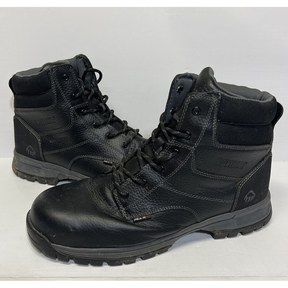 Wolverine NXT Joliet‎ 6 Inch Comp-Toe EH WPF Work Boot, Black W10177 Size 12 M